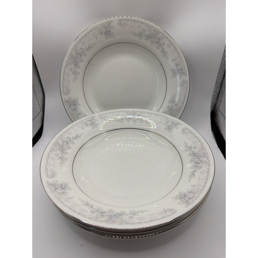 4 Vintage Sango Majesty Collection "Romantica"Set/Soup/Salad Bowls Retired 1997